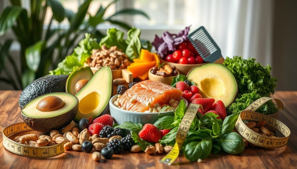 alimentación para cabello saludable