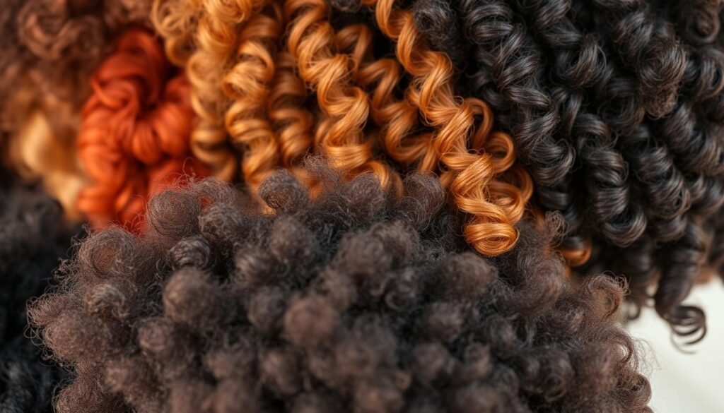 características cabello rizado